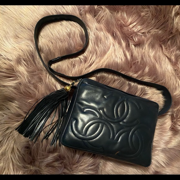 Rare Vintage Chanel Triple CC Crossbody Bag - Picture 12 of 16